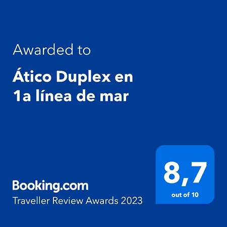 Atico Duplex En 1a Linea De Mar Denia